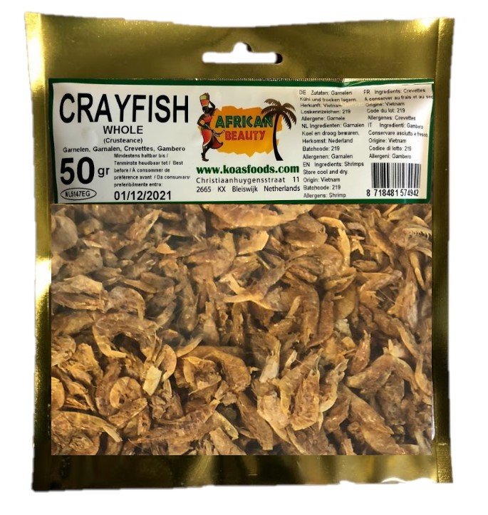 WHOLE DRIED CRAYFISH 